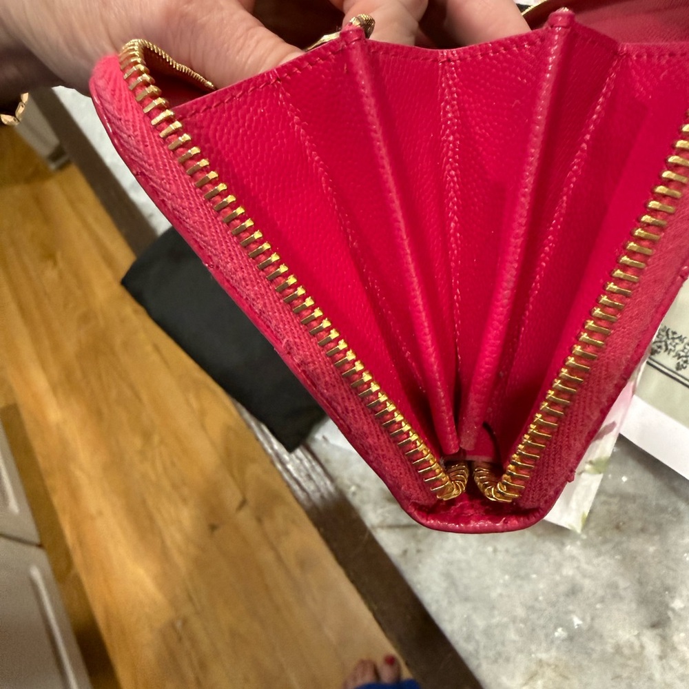 Saint Laurent Pink Leather Wallet EUC. - Picture 16 of 16